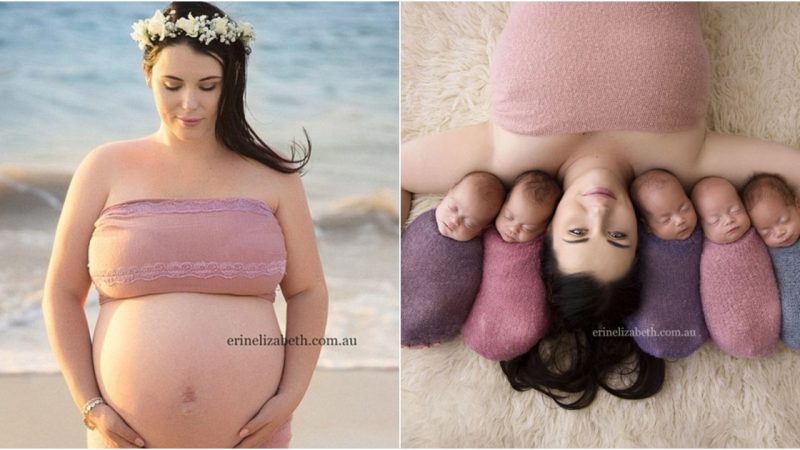 Unbelievable Journey: Mom of Quintuplets Captures Precious Moments with Her Little Ones