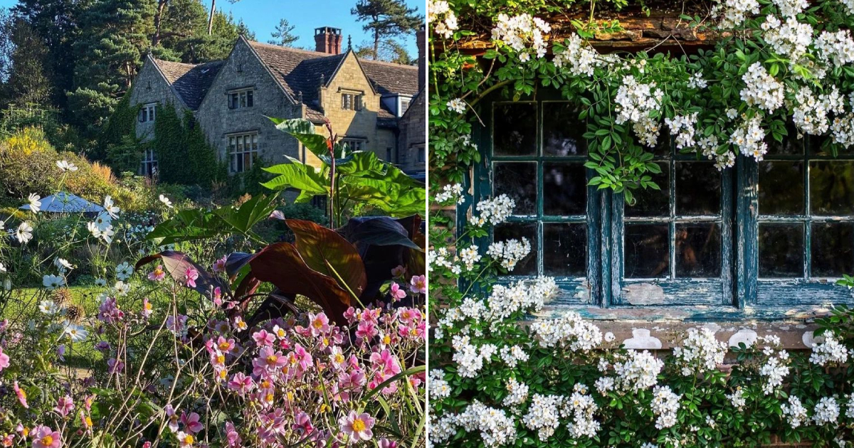 Beautiful Cottage Garden in England: William Robinson and Gravetye Manor