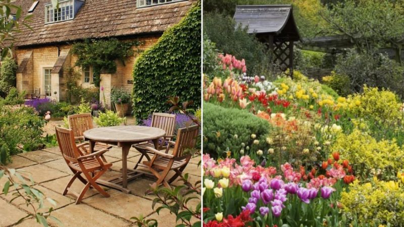 COUNTRY-STYLE GARDEN DESIGN