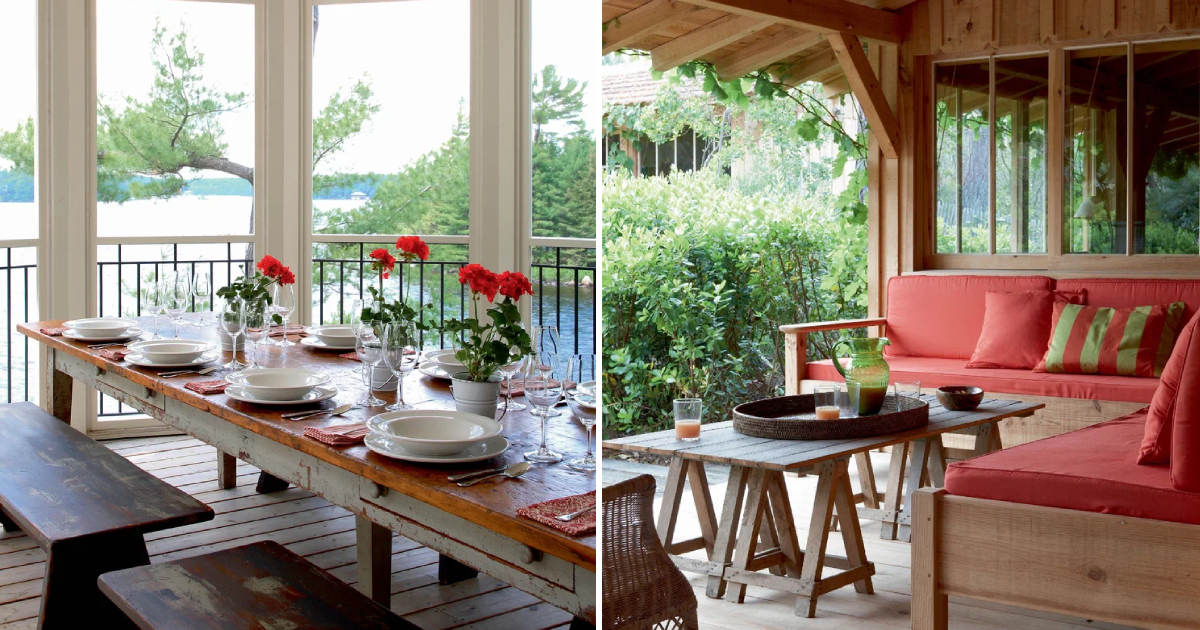Designers’ Tips: How to Beautifully Decorate Your Country Veranda
