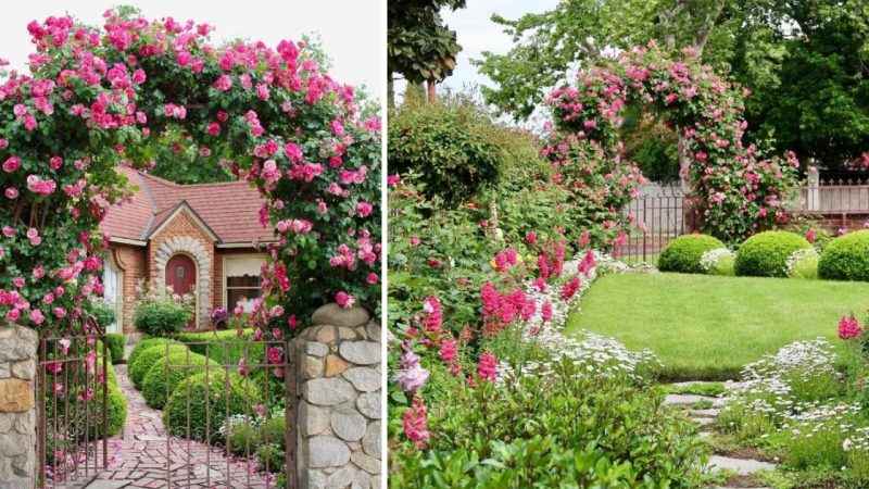 The Gentle Atmosphere of an Old Tudor-Style Cottage with an Incredible English Garden