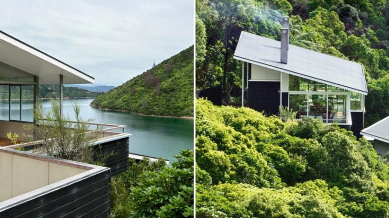 The House on the Slope in New Zealand in the Hygge Style