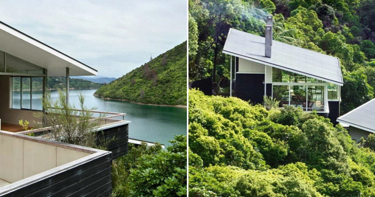 The House on the Slope in New Zealand in the Hygge Style