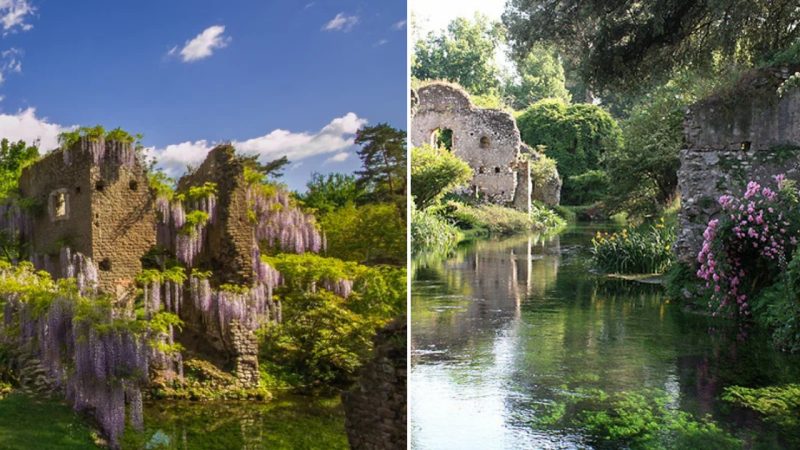 The Most Romantic Gardens in The World: The Garden of Ninfa in Italy