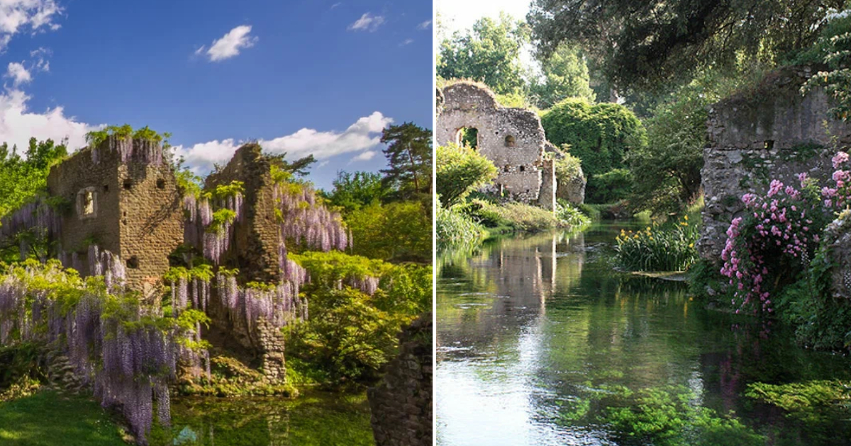 The Most Romantic Gardens in The World: The Garden of Ninfa in Italy