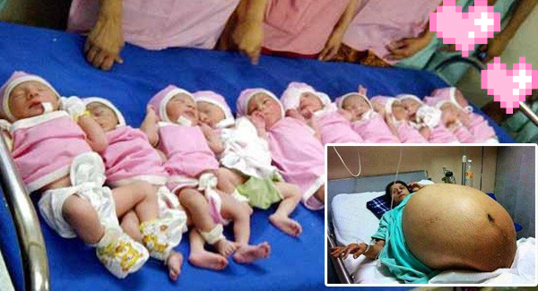 The Truth Behind The Story An Indian Woman Gave Birth To 11 kids – 1 Boys And 10 Girls