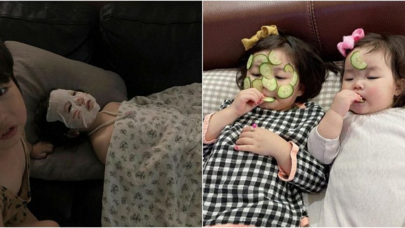 Adorable Duo: A Glimpse into the Daily Lives of Two Cute Babies