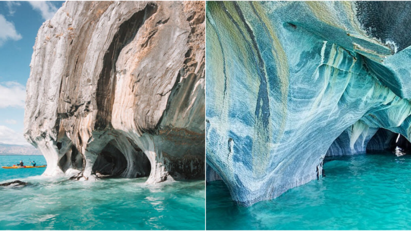 Unveiling the Mesmerizing Beauty of South America’s 6,000-Year-Old Marble Cave: A Spectacular Journey Into Nature’s Masterpiece