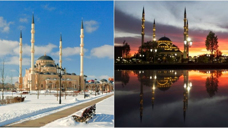 The Majestic Akhmad Kadyrov Mosque: A Testament of Grandeur and Unity