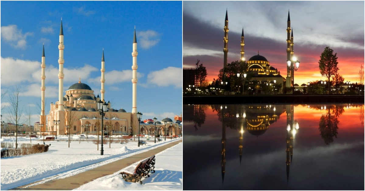 The Majestic Akhmad Kadyrov Mosque: A Testament of Grandeur and Unity