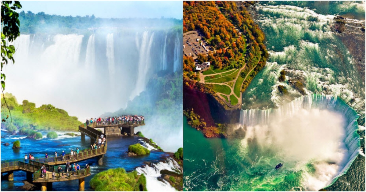 Be mesmerized by the magnificent landscapes of the world’s most stunning waterfalls.