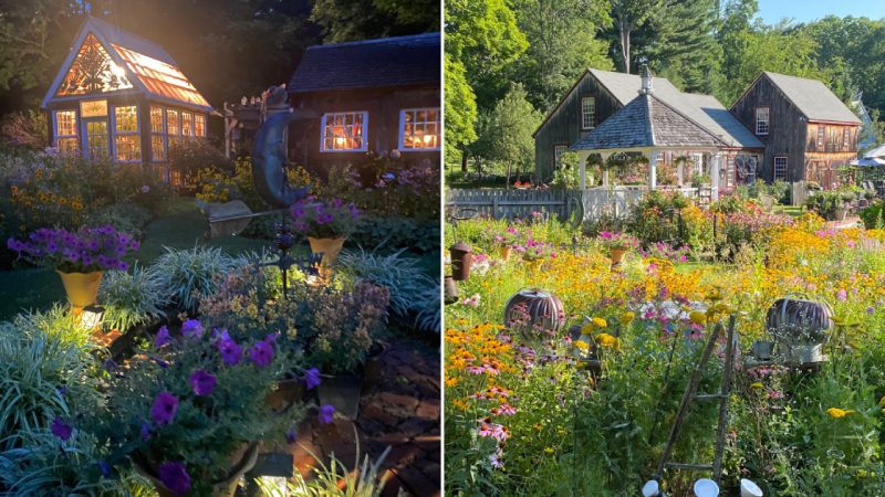 A Symphony of Beauty: Dale’s Garden Day and Night