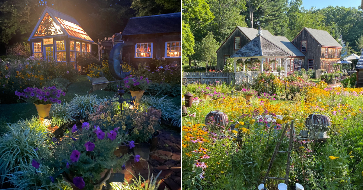A Symphony of Beauty: Dale’s Garden Day and Night