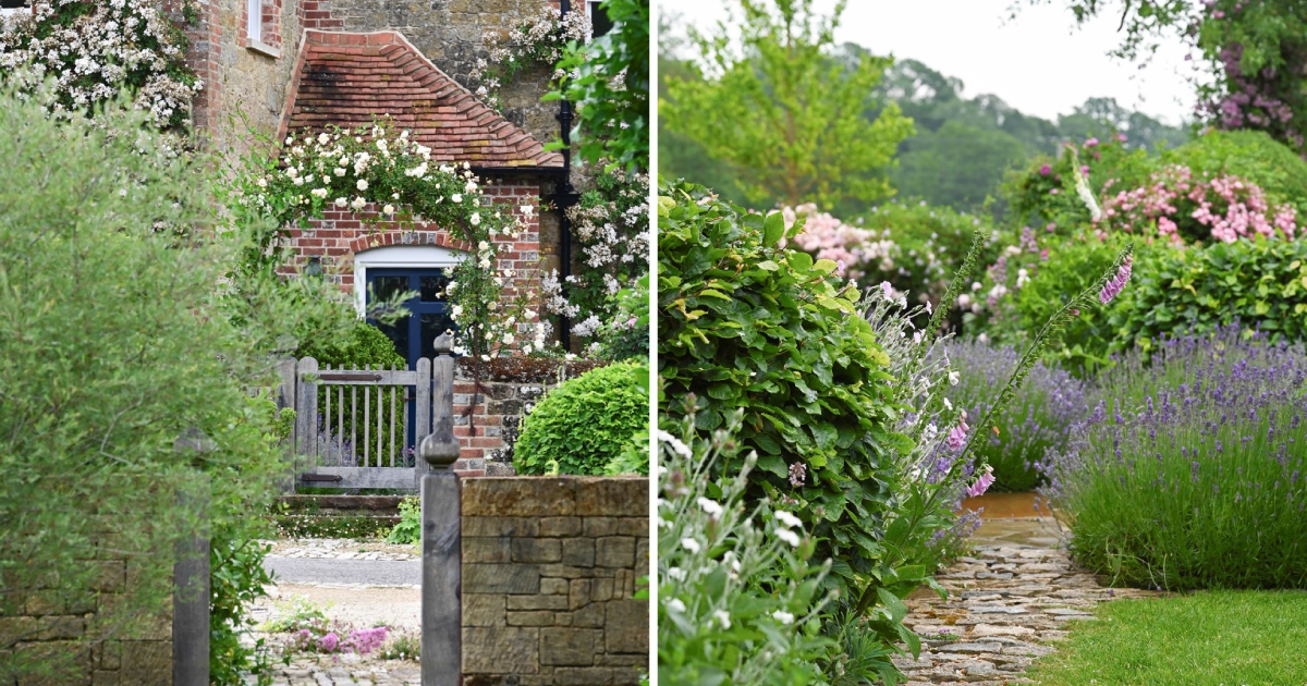 Enchanting Beauty: A Glimpse into the Sussex Farmhouse Garden