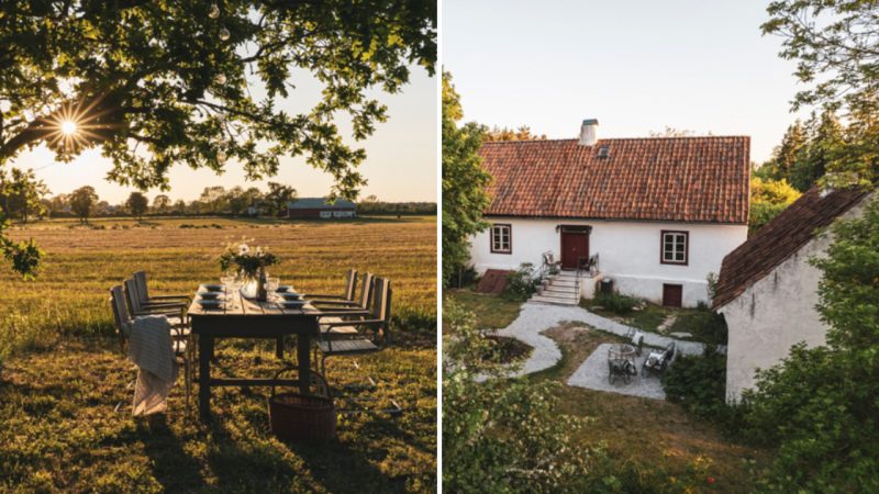 Enchanting Design: A Dreamy Manor on the Swedish Island of Gotland