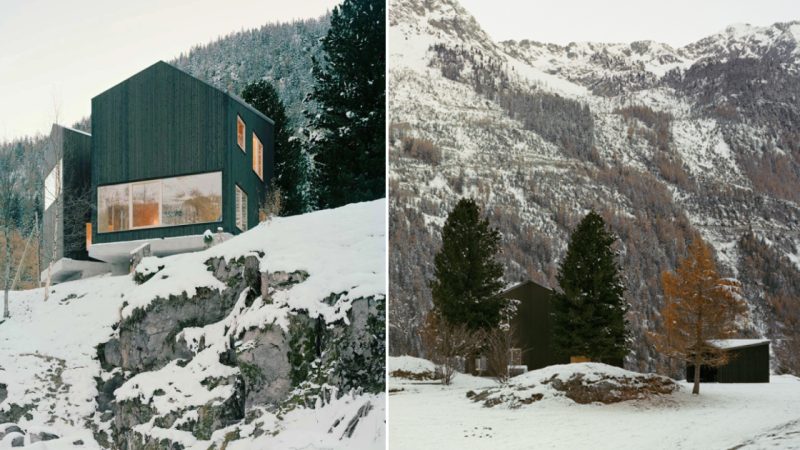 This Alpine Modern Swiss Chalet Embodies the Beauty of Minimalism