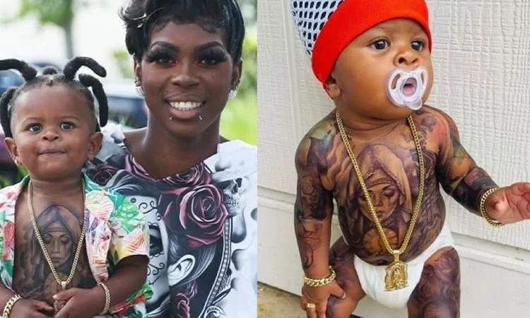 Mum Covers Baby In ‘Tattoos’ (And She Doesn’t Care What You Think)