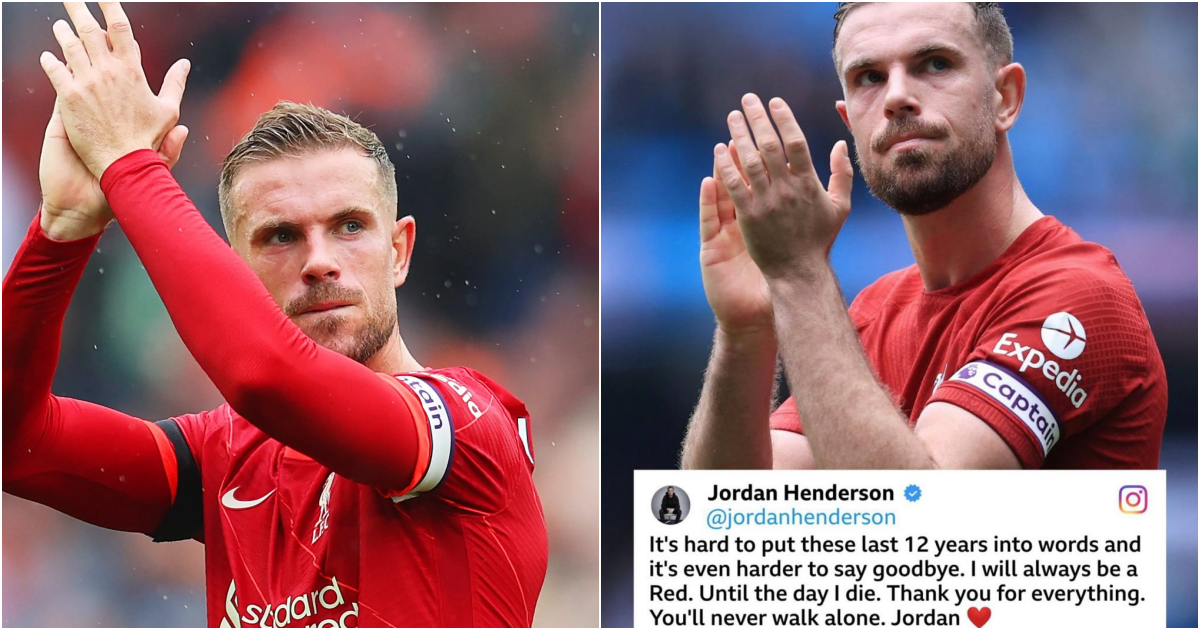 Jordan Henderson’s Emotional Farewell: A Decade of Glory with Liverpool Ends as He Joins Al Ettifaq