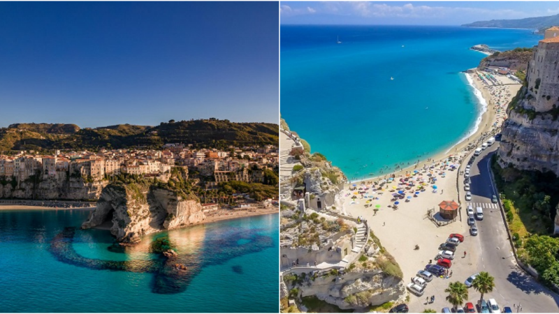 Visiting the Town of Tropea in Italy: Exploring Cliffside Houses and Savoring Red Onions