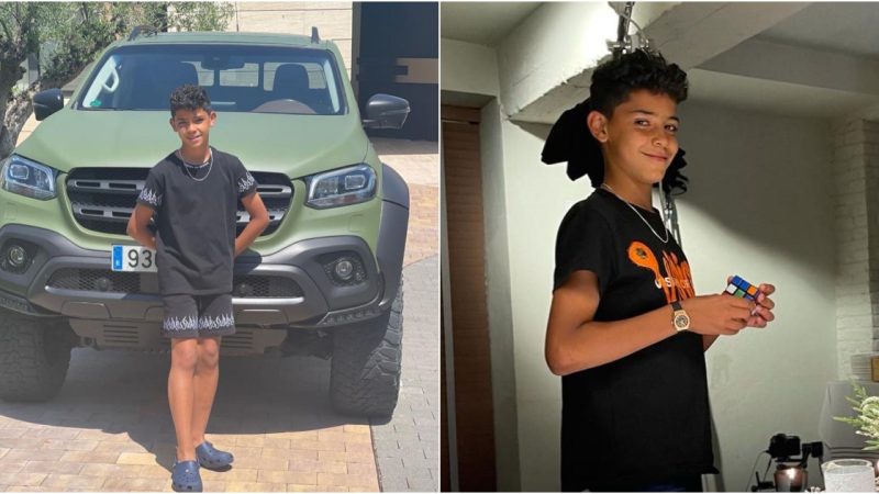 Social media abuzz with Ronaldo’s ‘ASTONISHING’ gift to Ronaldo Jr.