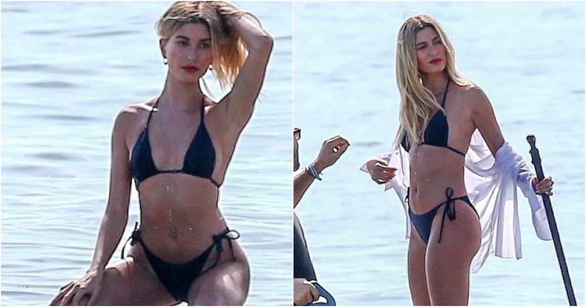 Hailey Bieber Stuns in a Perfectly-Fit Bikini, Flaunting Her Beach-Ready Figure