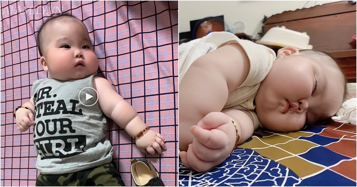 Baby with chubby cheeks Adorable moments that will melt your heart