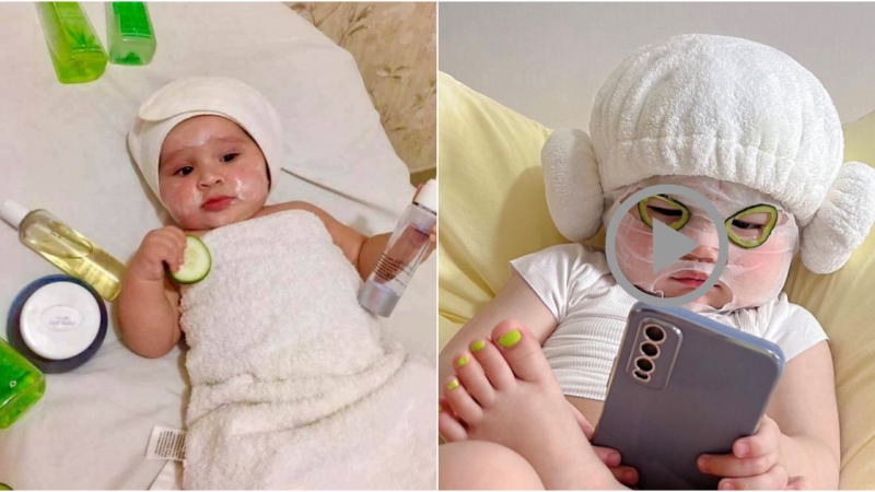 Baby Skincare: Creating Adorable Spa Moments with Caution and Care