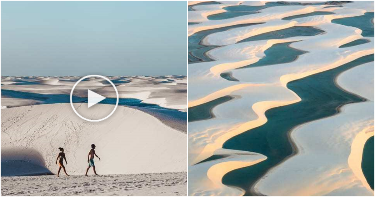 Lencois Maranhenses: A Mesmerizing Contrast of Desert and Lagoons