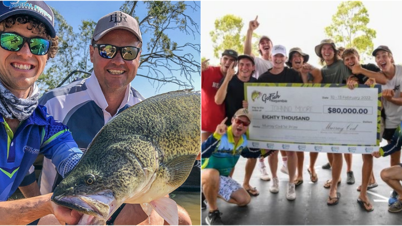 Australian Teen Wins £42,000 Prize for Monster 105cm Murray Cod in GoFish Tournament