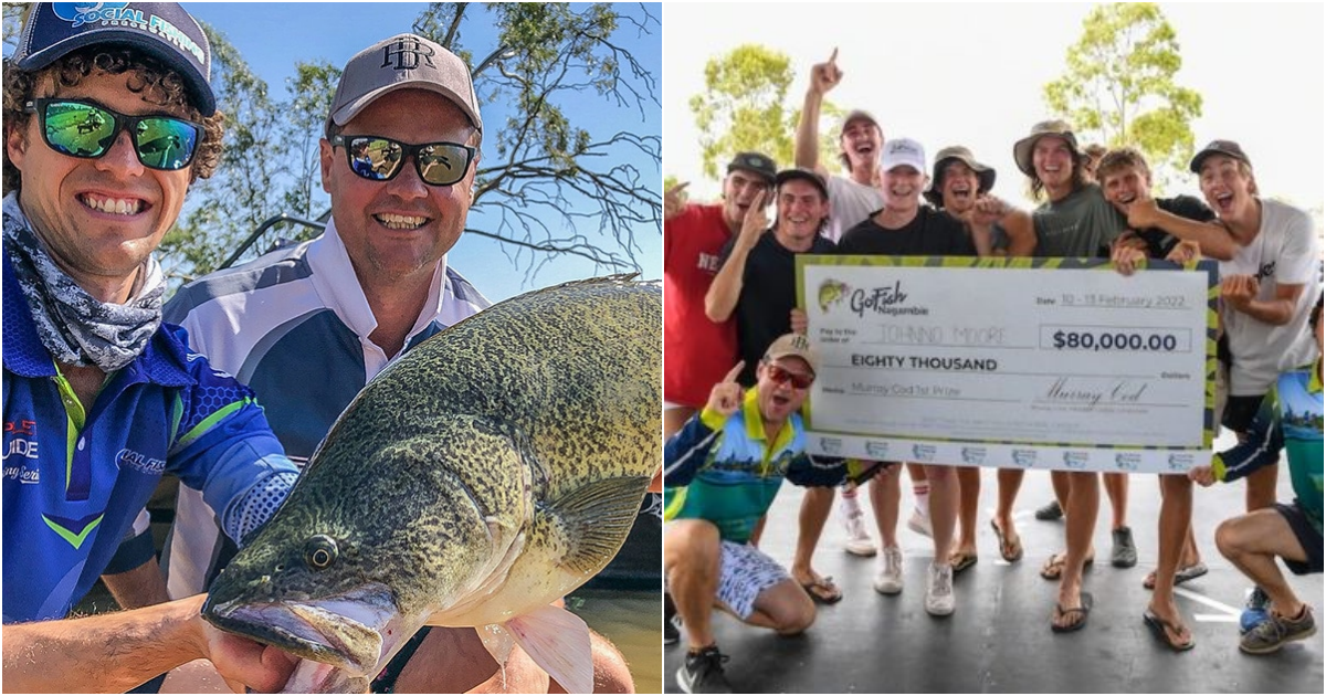 Australian Teen Wins £42,000 Prize for Monster 105cm Murray Cod in GoFish Tournament