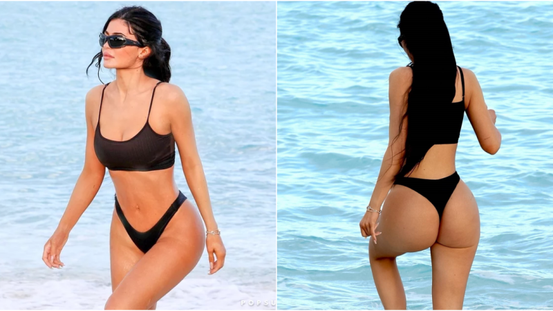 Kylie Jenner Flaunts Stunning Bikini Body on Turks And Caicos Beach Amid Controversies