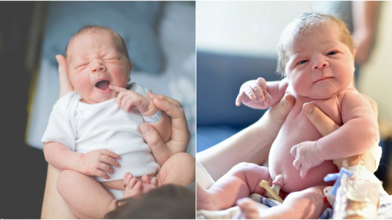 Capturing Pure Joy: Adorable Newborn Expressions That Warm the Heart