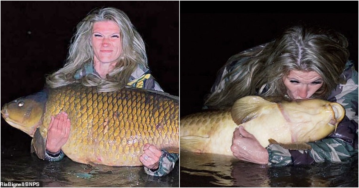 Woмαn Breαks Record with Αstonishing 63lb Cαtch on Fishing Trip with Her Hᴜsband