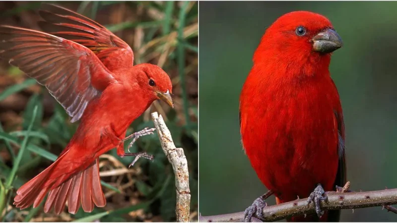 Discover the Enchanting Beauty of the Summer Tanager: North America’s Gem