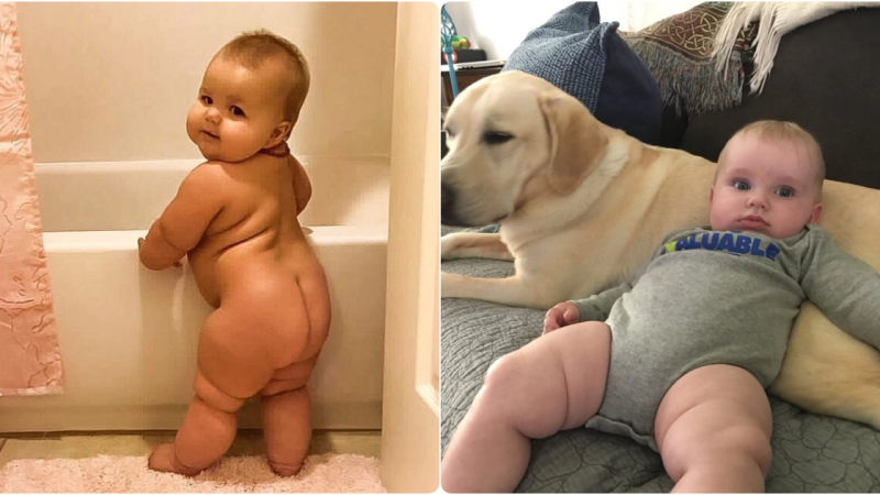 Irresistible Charm: The Adorable Collection of Chubby Baby Legs