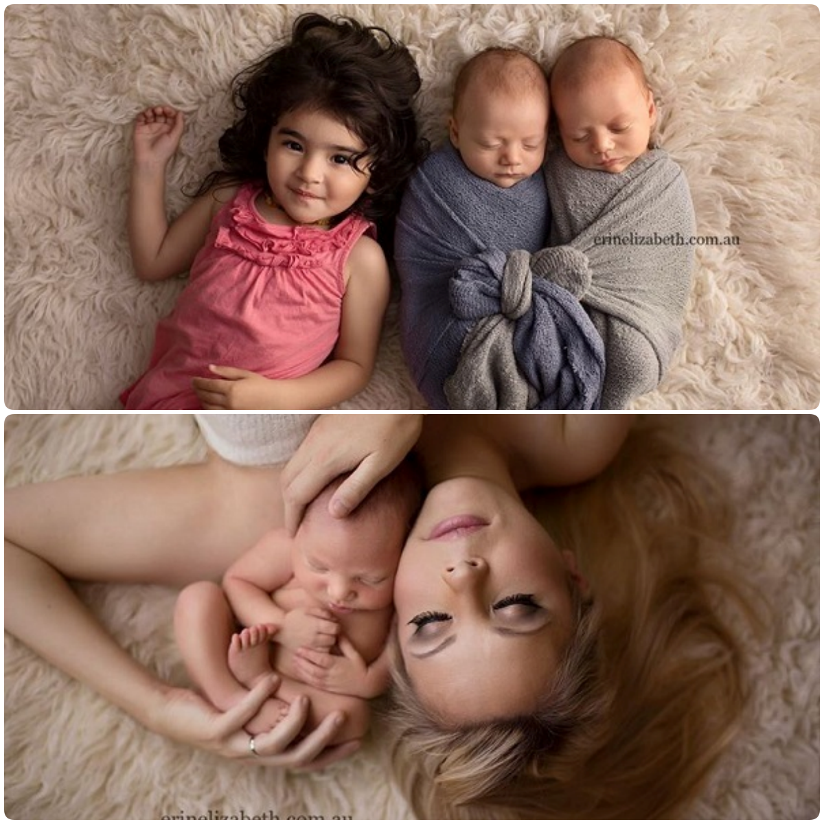 Captivating Moments: Australian Photographer Erin Elizabeth’s Enchanting Newborn Portraits