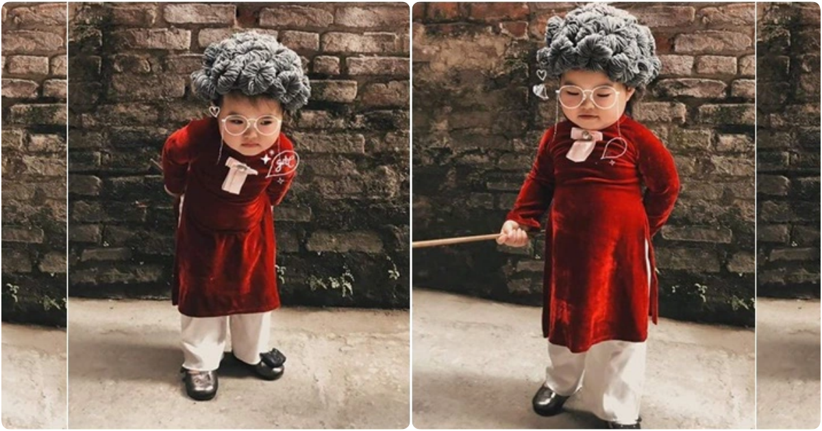 Charming “Young Granny” Photo Set Delights Netizens