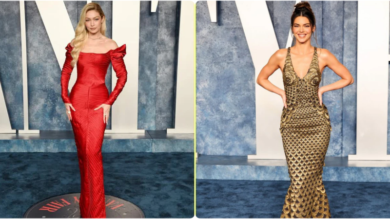 Kendall Jenner and Gigi Hadid Shine at Vanity Fair’s Post-Oscars Party