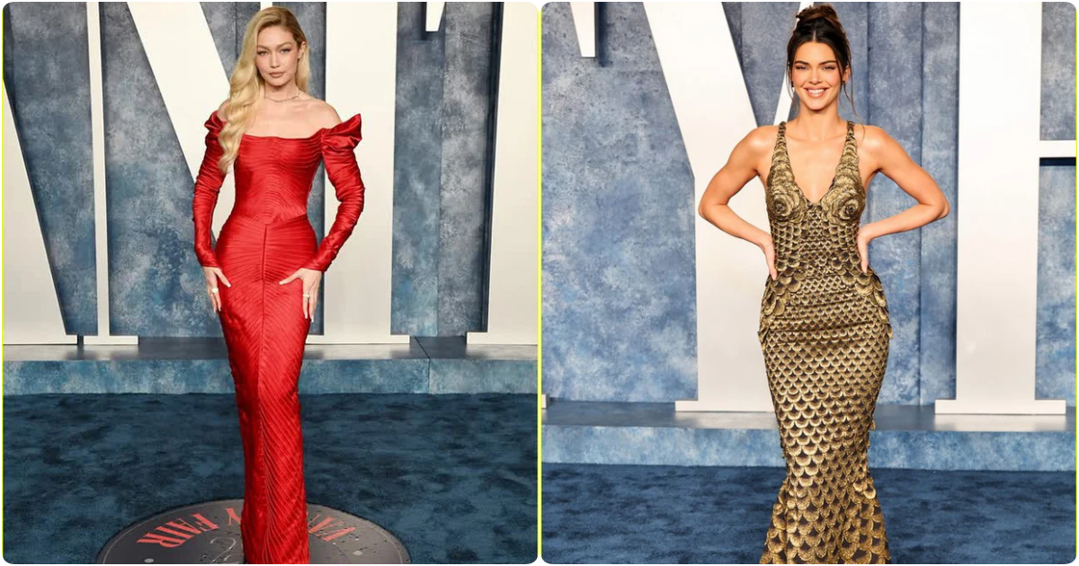 Kendall Jenner and Gigi Hadid Shine at Vanity Fair’s Post-Oscars Party