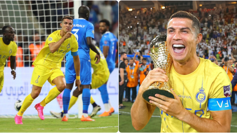 Ronaldo’s Injury Casts a Shadow Over Arab Club Champions Cup Victory