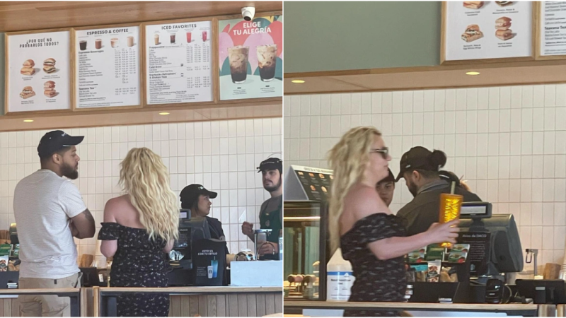 Britney Spears Spotted on Outing with Security Personnel Following Wedding Ring Removal