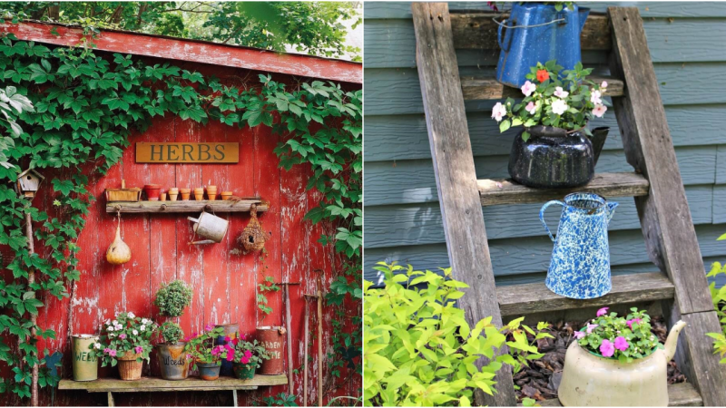 Charming Ideas to Transform Your Outdoor Space: Vintage Garden Inspirations