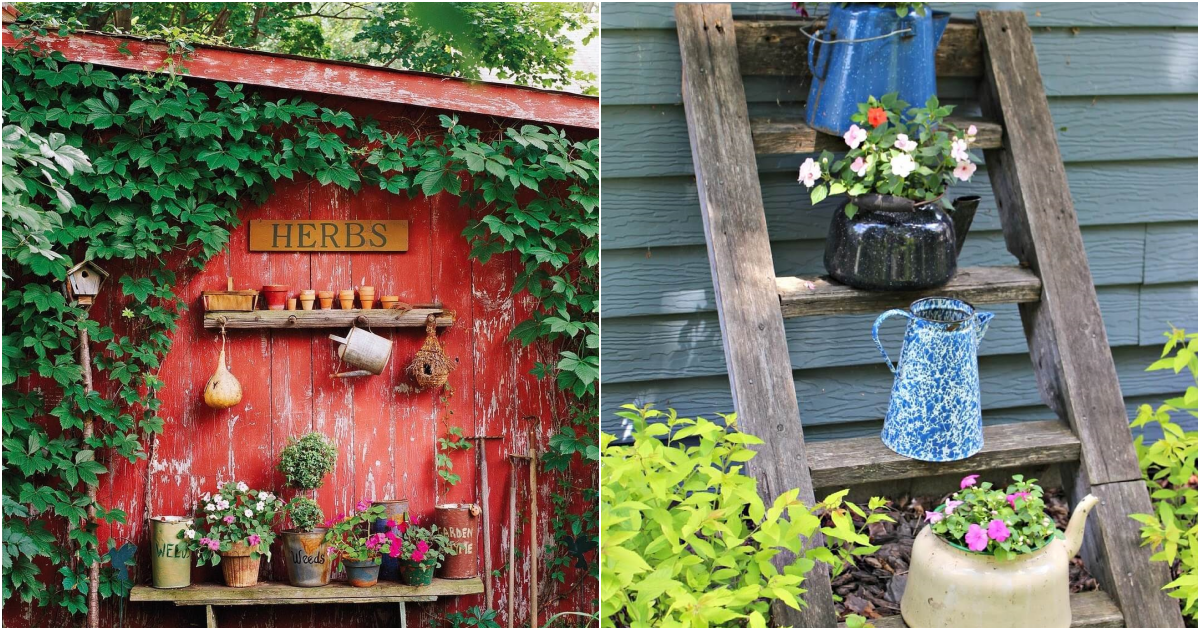 Charming Ideas to Transform Your Outdoor Space: Vintage Garden Inspirations