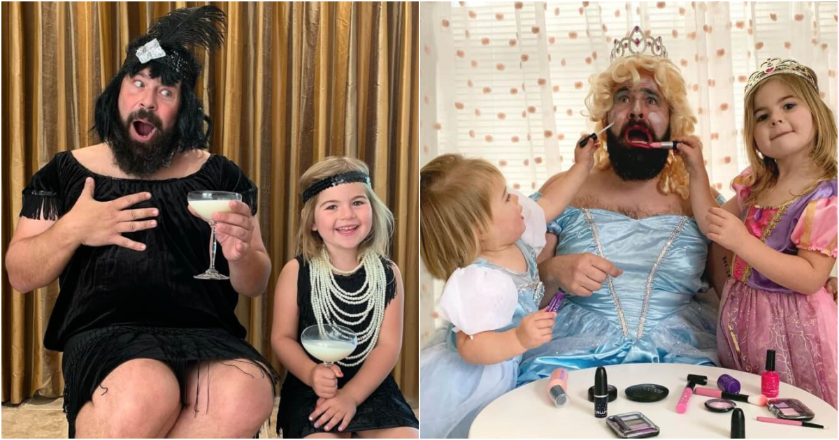 Dad’s Hilariously Creative Photo Adventures with Baby Daughter Break the Internet