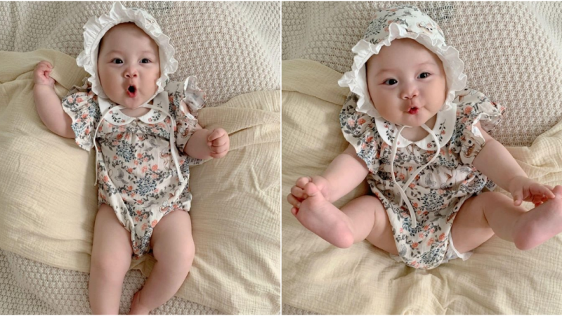 Captivating Cuteness: The Blossoming Trend of Babies in Flower Dresses