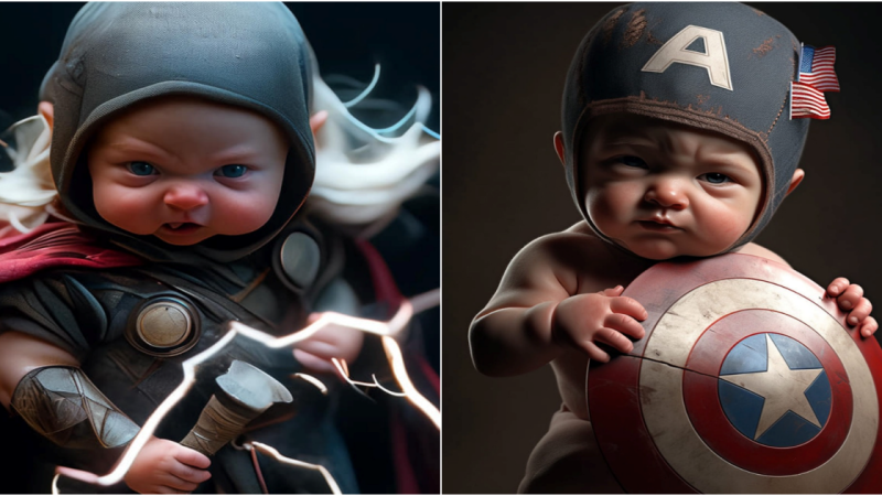 The Mighty Impact of Tiny Heroes: Baby Avengers Spreading Love and Joy