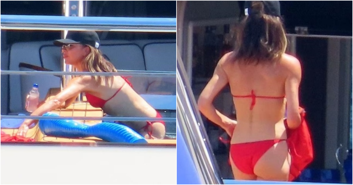 Victoria Beckham Flaunts Stunning Bikini Body Alongside Son’s Girlfriend on Italian Getaway